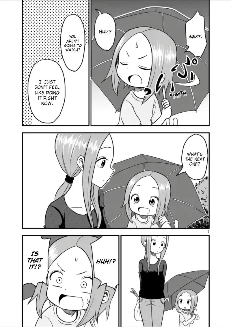 Karakai Jouzu no (Moto) Takagi-san Chapter 20 page 7