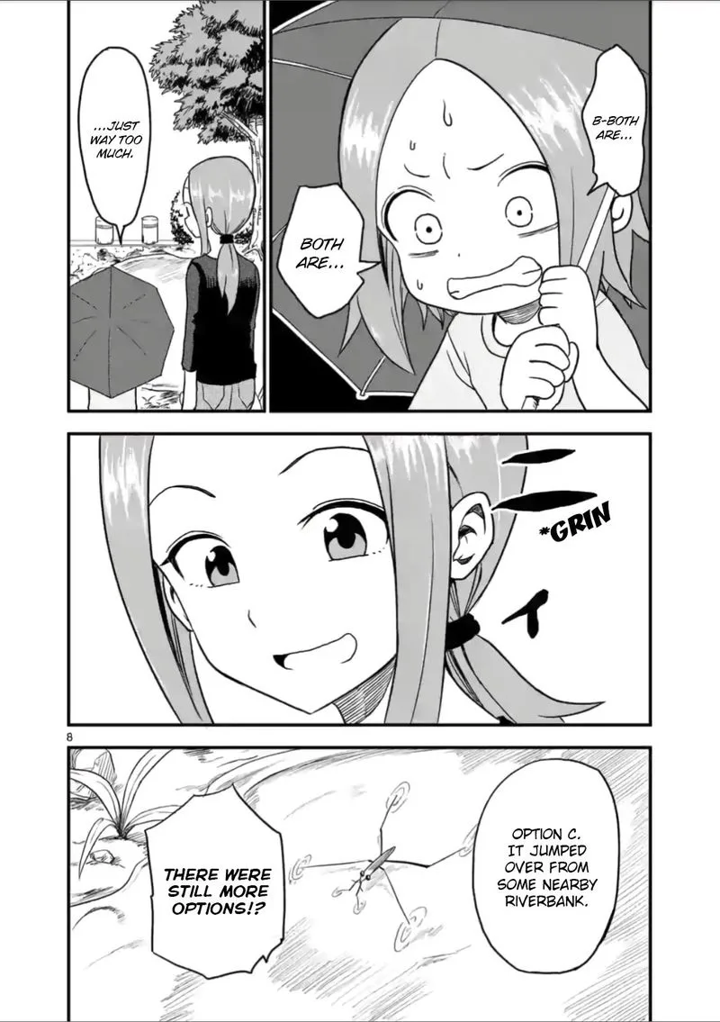Karakai Jouzu no (Moto) Takagi-san Chapter 20 page 8