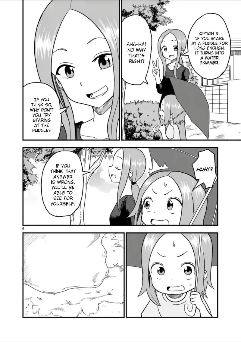 Karakai Jouzu no (Moto) Takagi-san Chapter 20 page 6