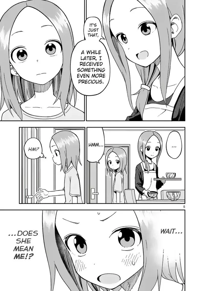 Karakai Jouzu no (Moto) Takagi-san Chapter 200 page 5