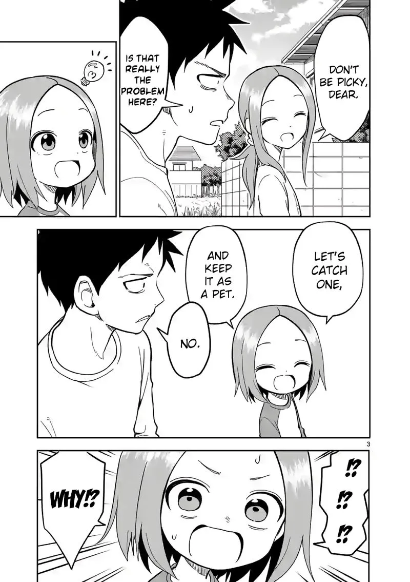 Karakai Jouzu no (Moto) Takagi-san Chapter 201 page 3