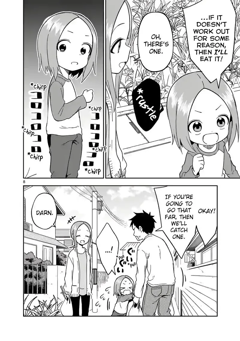 Karakai Jouzu no (Moto) Takagi-san Chapter 201 page 8
