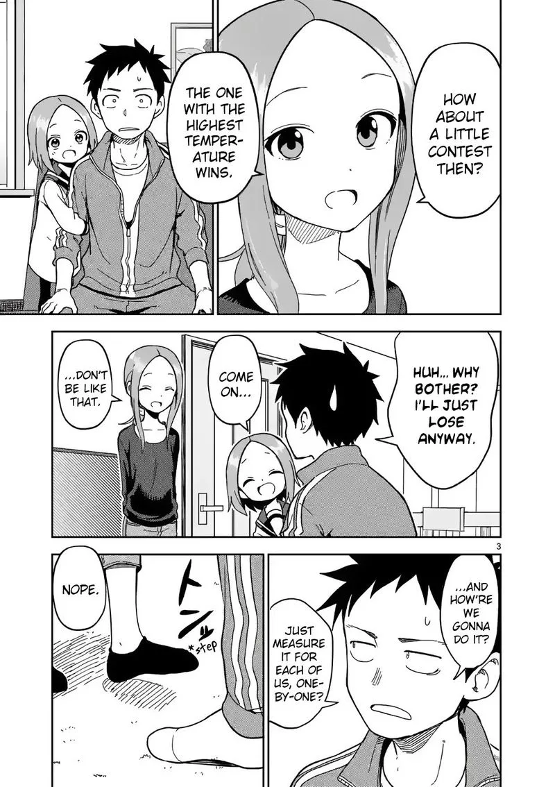Karakai Jouzu no (Moto) Takagi-san Chapter 203 page 3