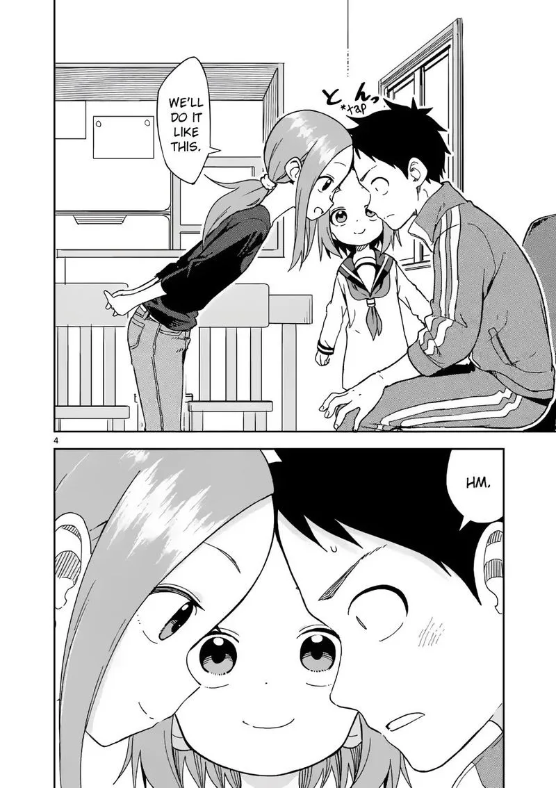 Karakai Jouzu no (Moto) Takagi-san Chapter 203 page 4