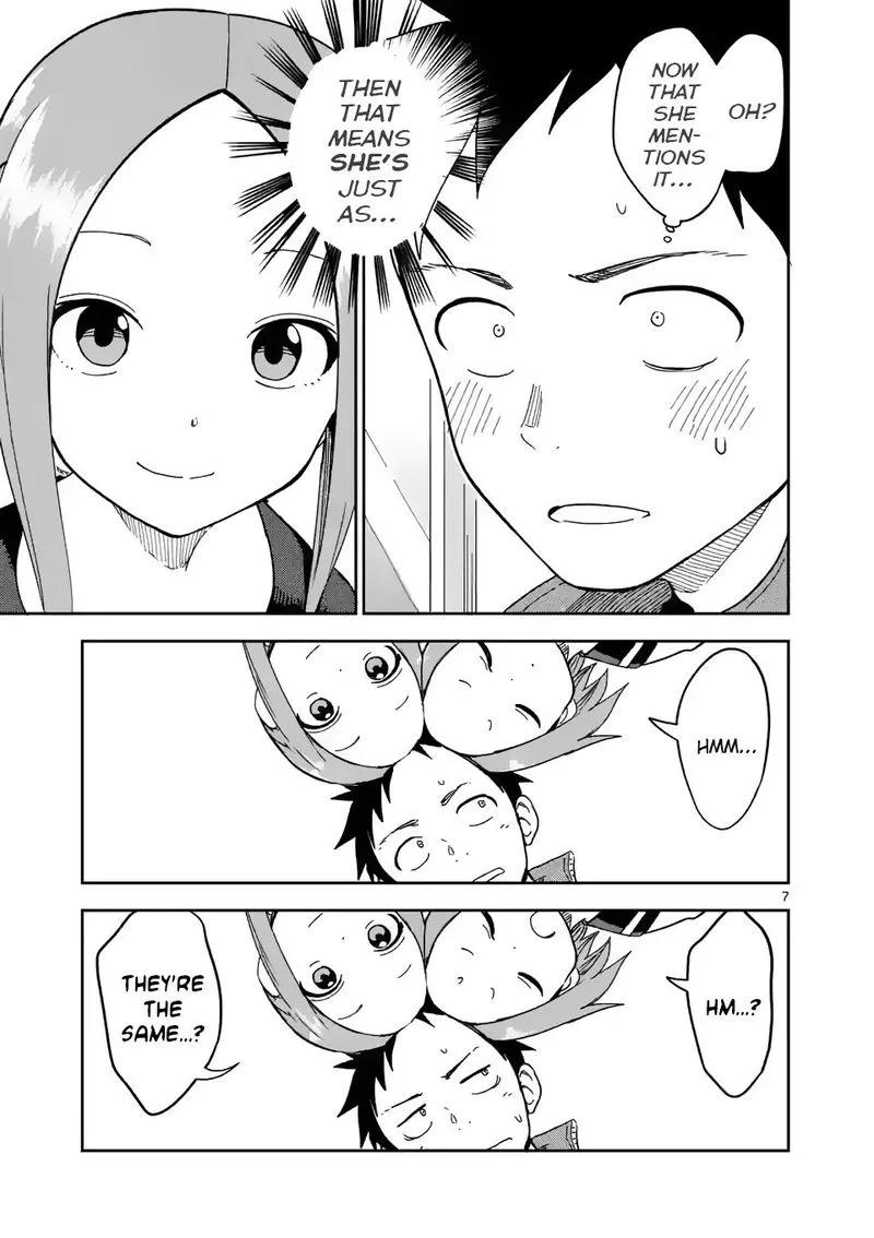 Karakai Jouzu no (Moto) Takagi-san Chapter 203 page 7