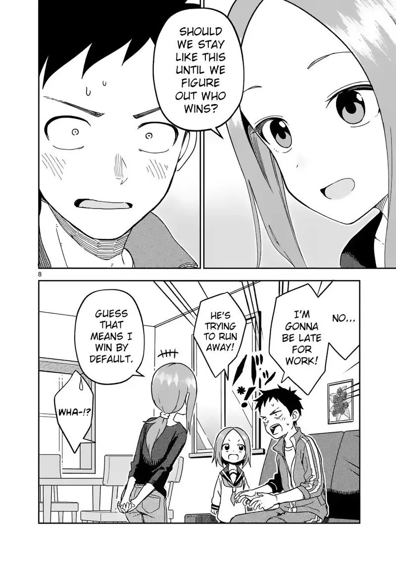 Karakai Jouzu no (Moto) Takagi-san Chapter 203 page 8