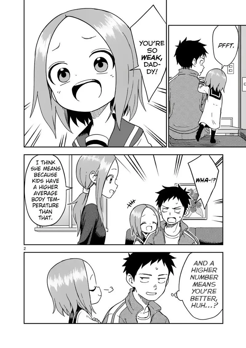 Karakai Jouzu no (Moto) Takagi-san Chapter 203 page 2