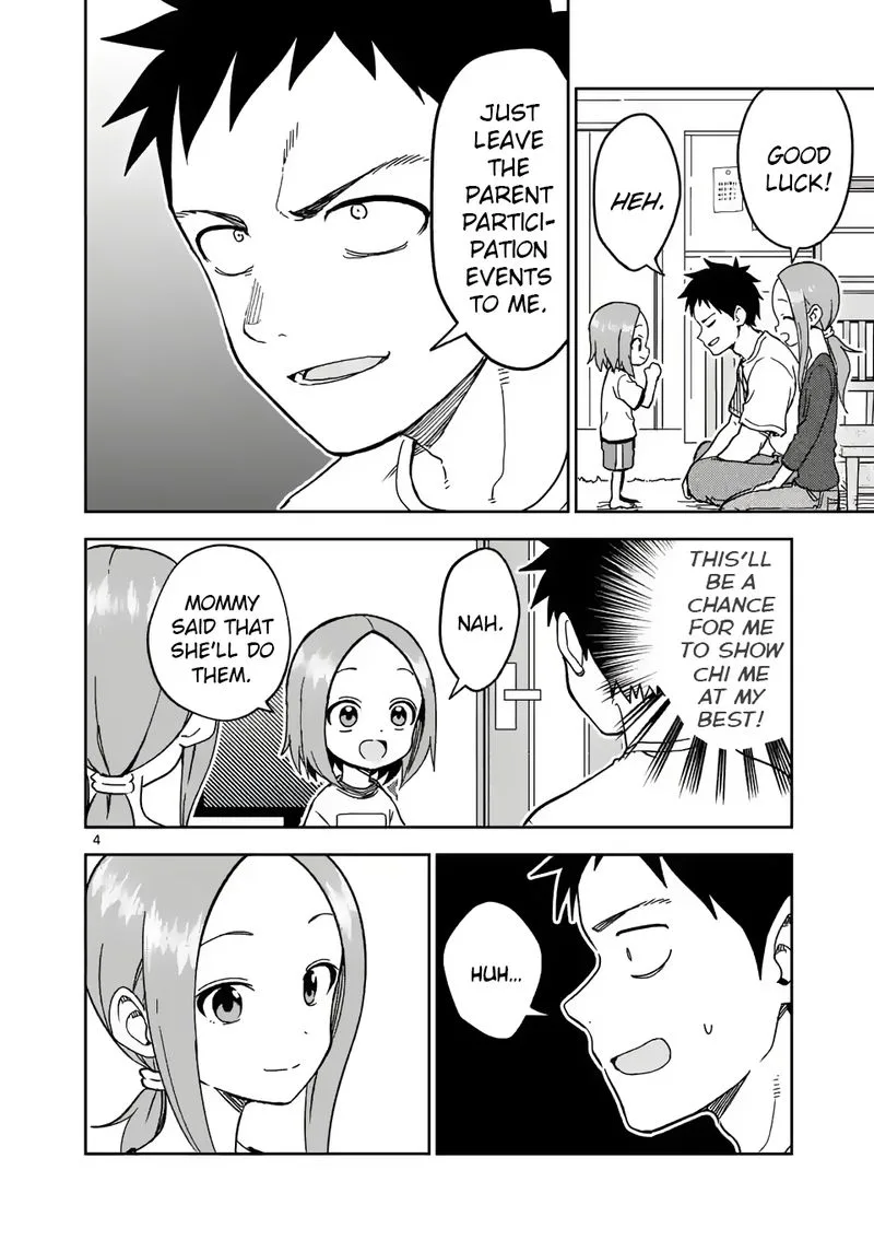 Karakai Jouzu no (Moto) Takagi-san Chapter 204 page 4
