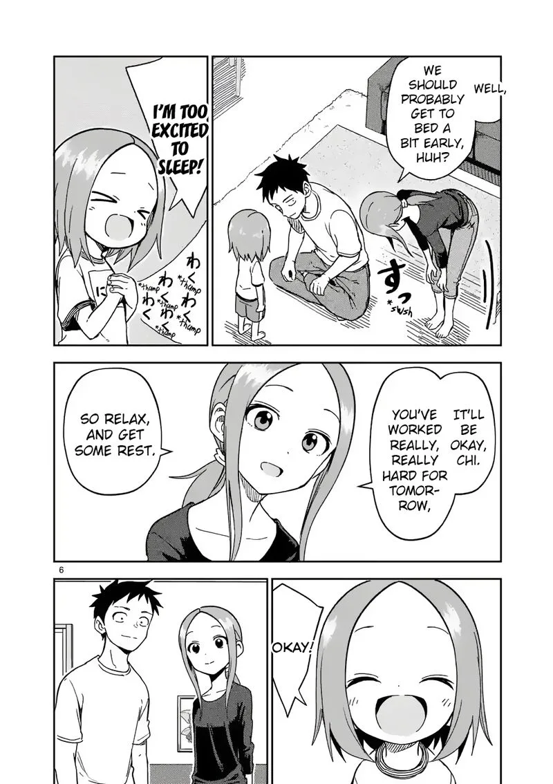 Karakai Jouzu no (Moto) Takagi-san Chapter 204 page 6