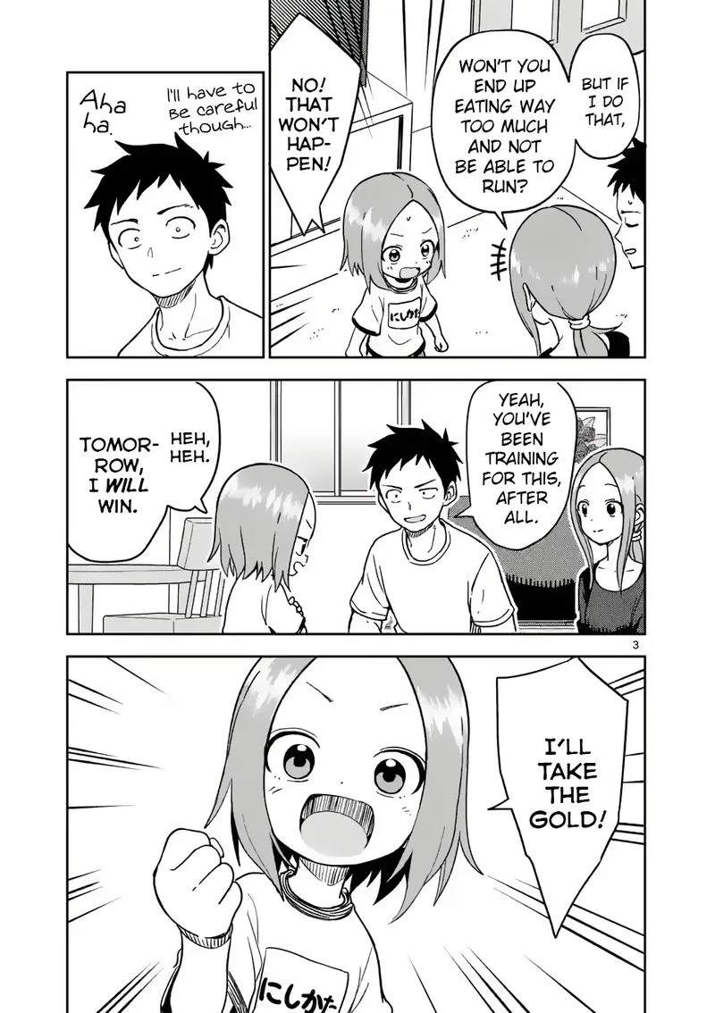 Karakai Jouzu no (Moto) Takagi-san Chapter 204 page 3