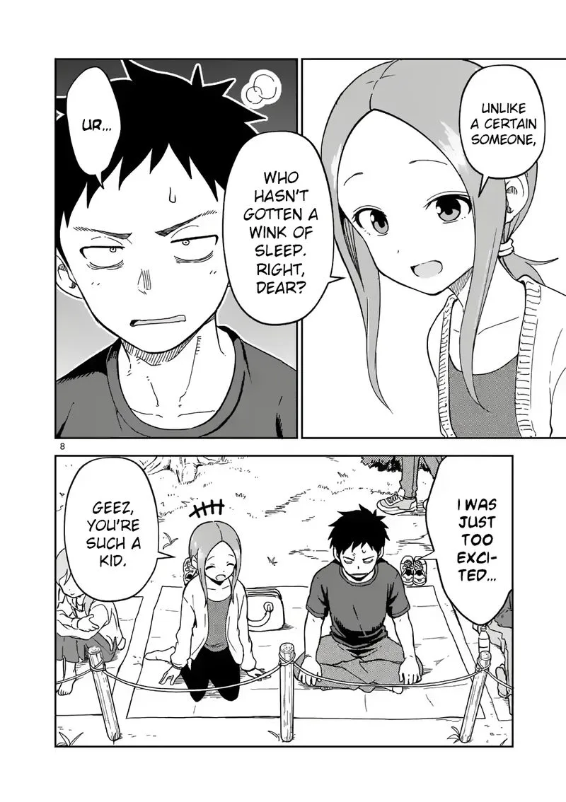 Karakai Jouzu no (Moto) Takagi-san Chapter 204 page 8