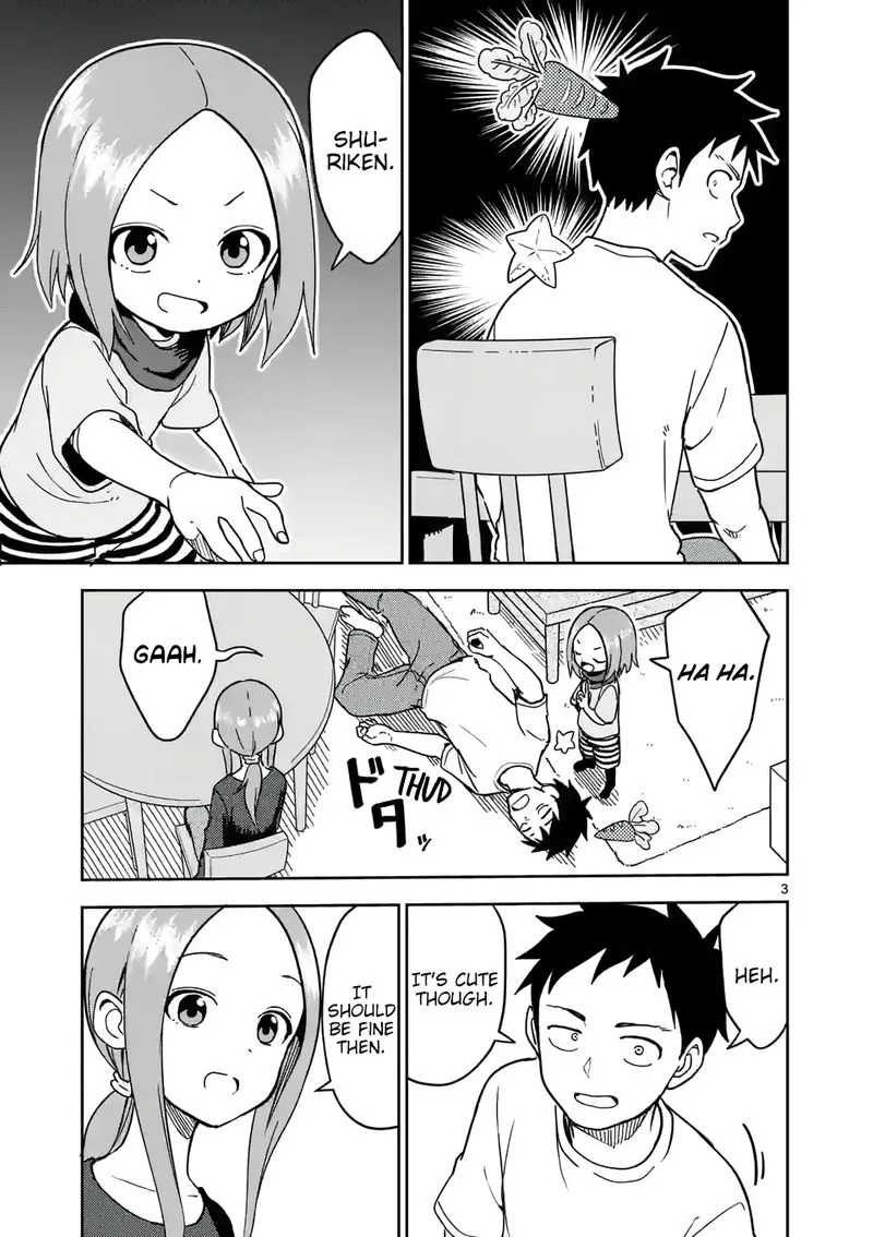 Karakai Jouzu no (Moto) Takagi-san Chapter 206 page 3