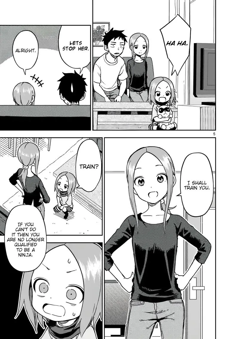 Karakai Jouzu no (Moto) Takagi-san Chapter 206 page 5