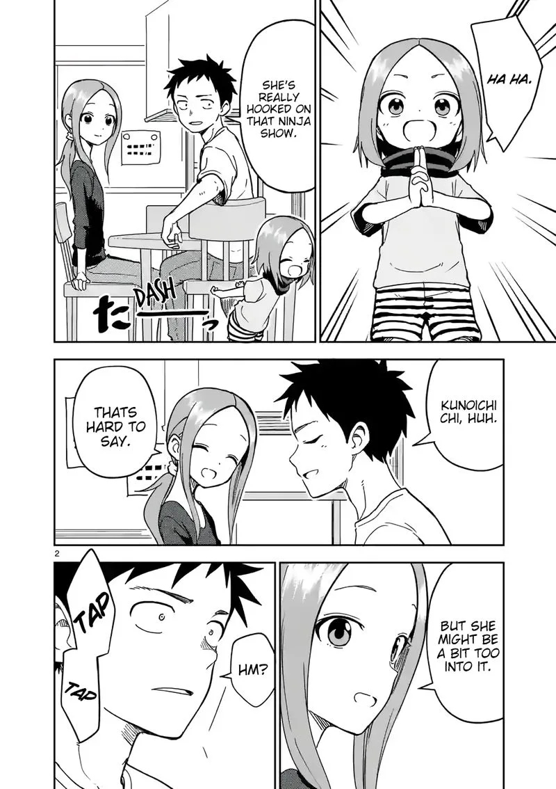 Karakai Jouzu no (Moto) Takagi-san Chapter 206 page 2