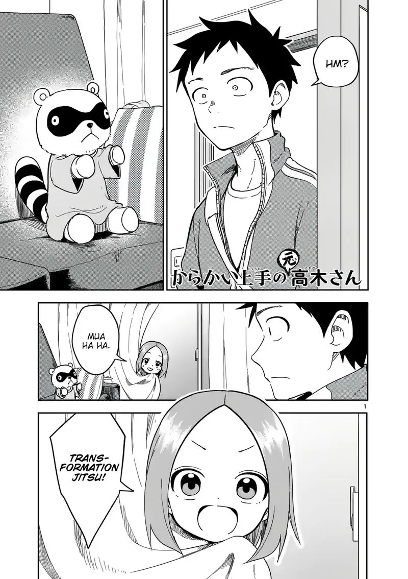 Karakai Jouzu no (Moto) Takagi-san Chapter 206 page 1