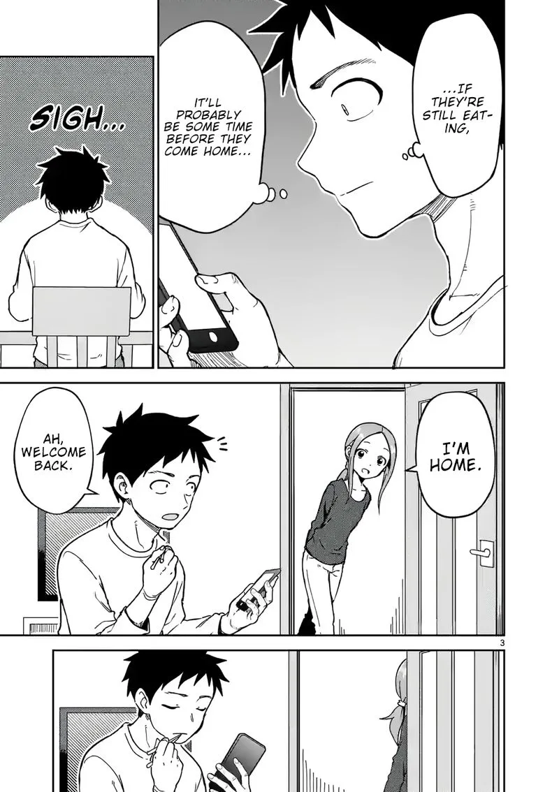 Karakai Jouzu no (Moto) Takagi-san Chapter 207 page 3