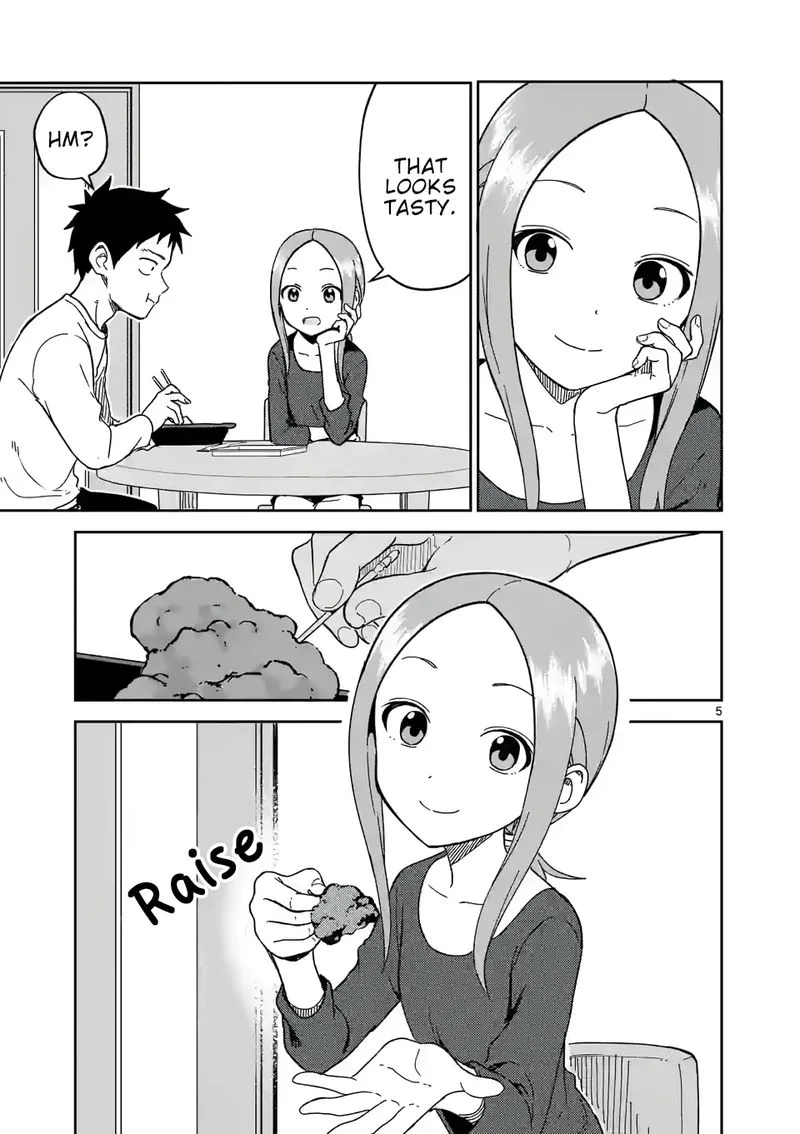 Karakai Jouzu no (Moto) Takagi-san Chapter 207 page 5
