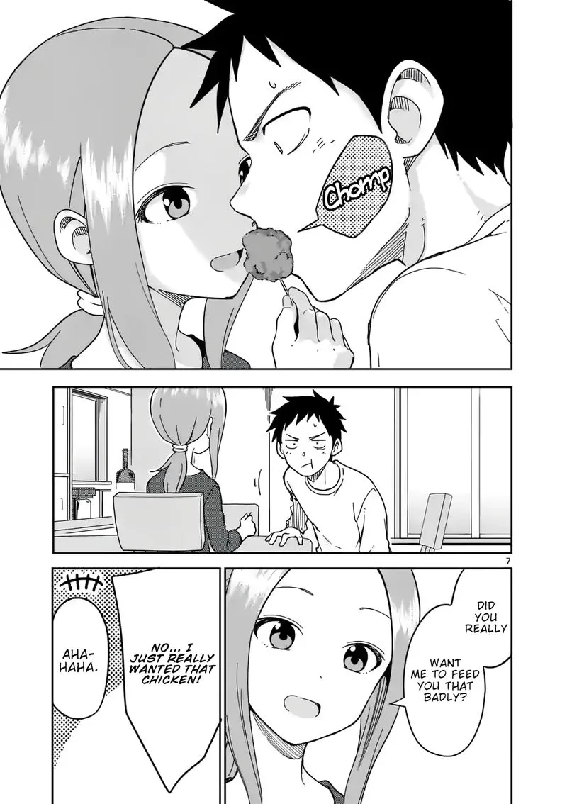Karakai Jouzu no (Moto) Takagi-san Chapter 207 page 7