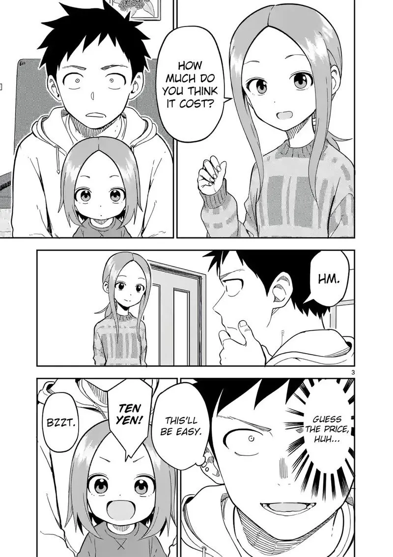 Karakai Jouzu no (Moto) Takagi-san Chapter 208 page 3