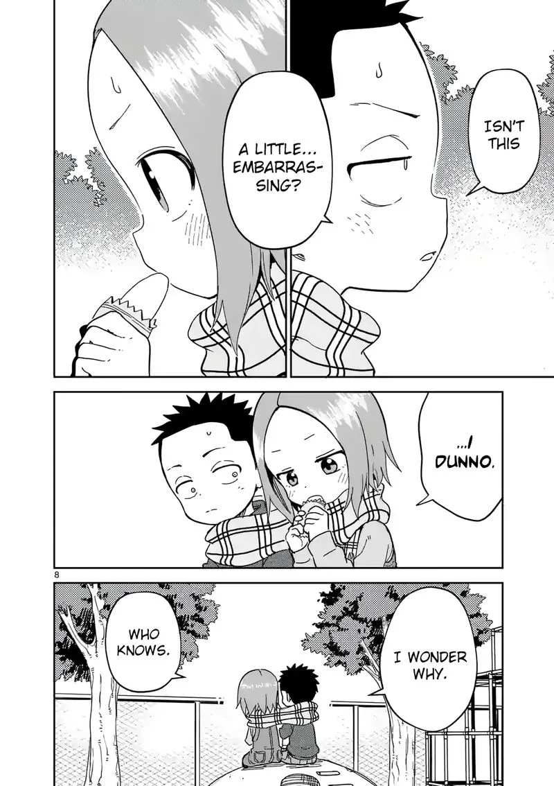 Karakai Jouzu no (Moto) Takagi-san Chapter 209 page 8