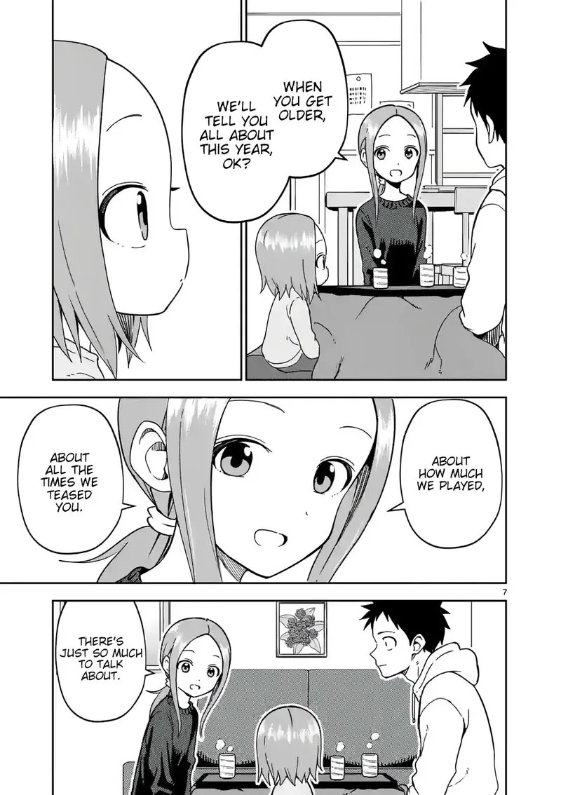 Karakai Jouzu no (Moto) Takagi-san Chapter 210 page 7