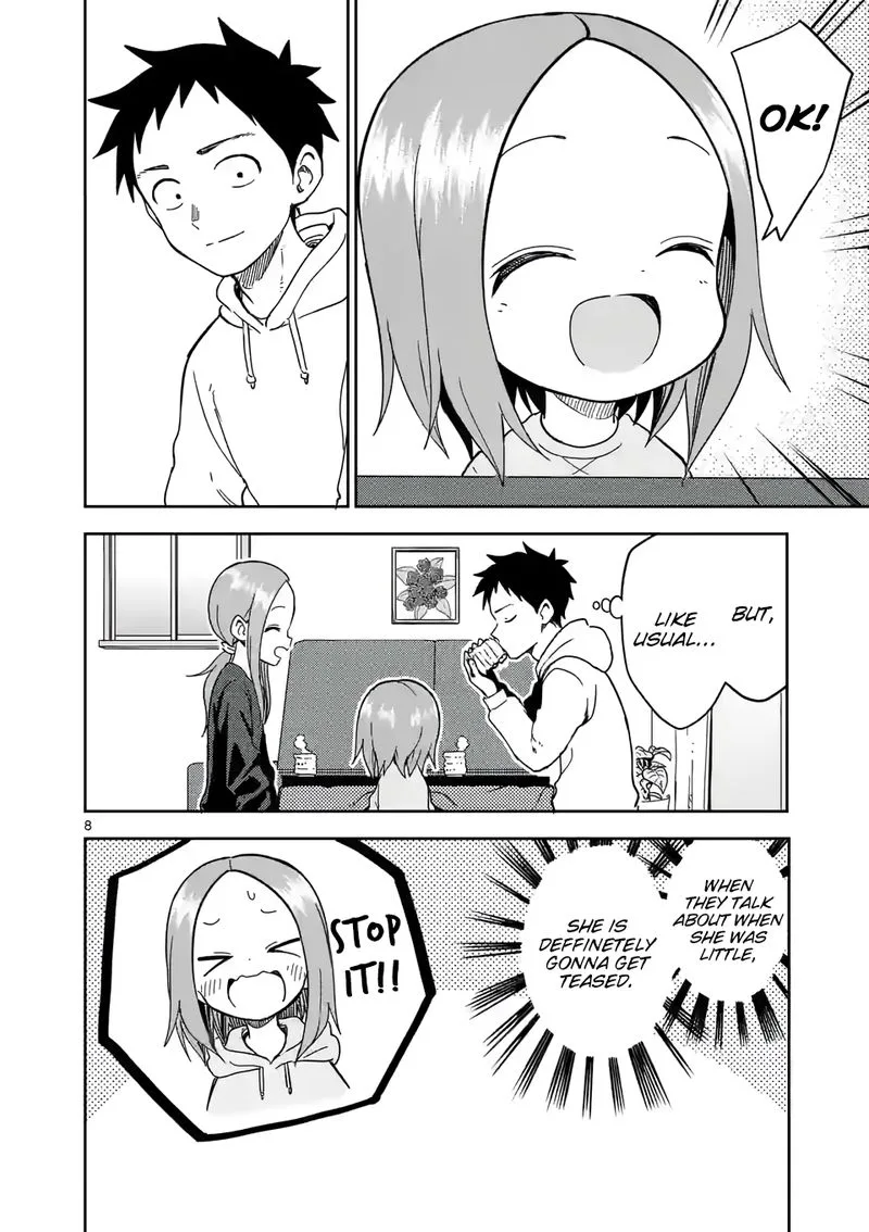 Karakai Jouzu no (Moto) Takagi-san Chapter 210 page 8