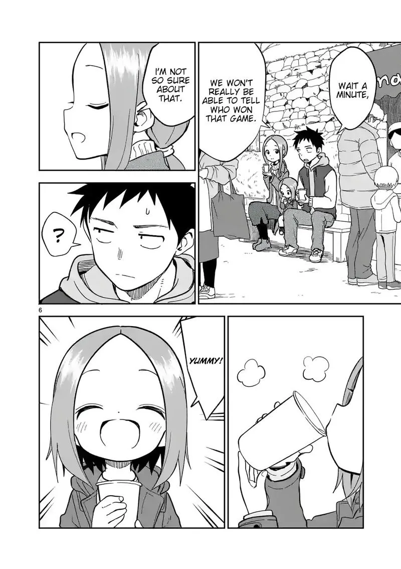 Karakai Jouzu no (Moto) Takagi-san Chapter 211 page 6