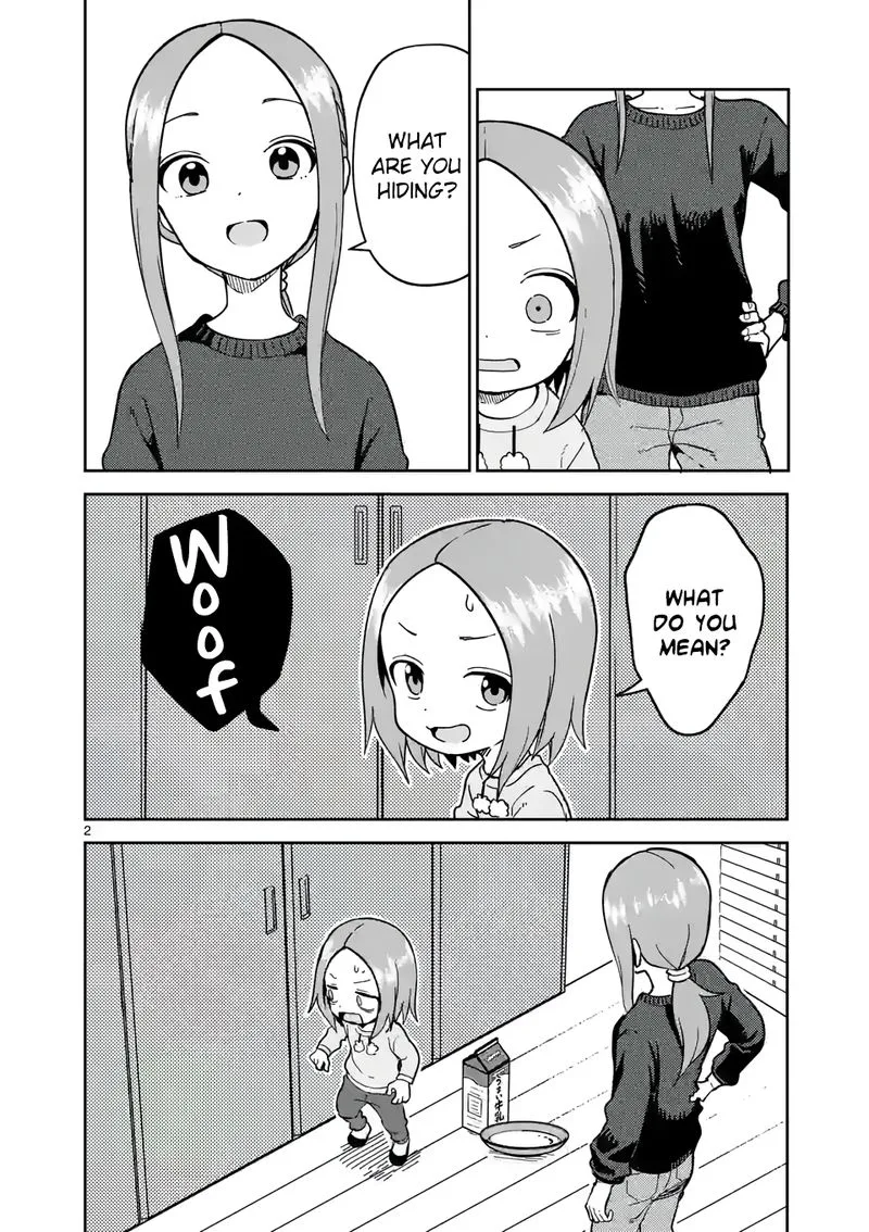 Karakai Jouzu no (Moto) Takagi-san Chapter 212 page 2