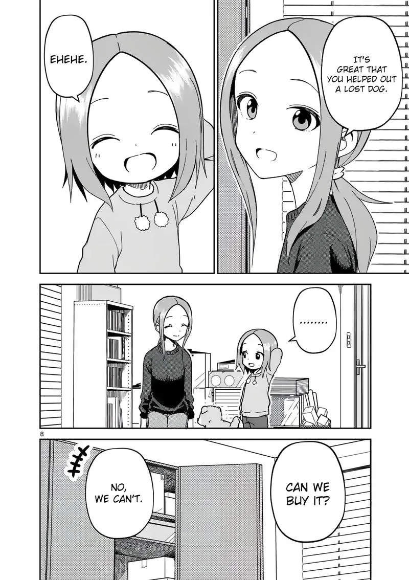Karakai Jouzu no (Moto) Takagi-san Chapter 212 page 8