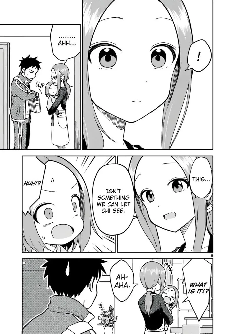 Karakai Jouzu no (Moto) Takagi-san Chapter 214 page 5