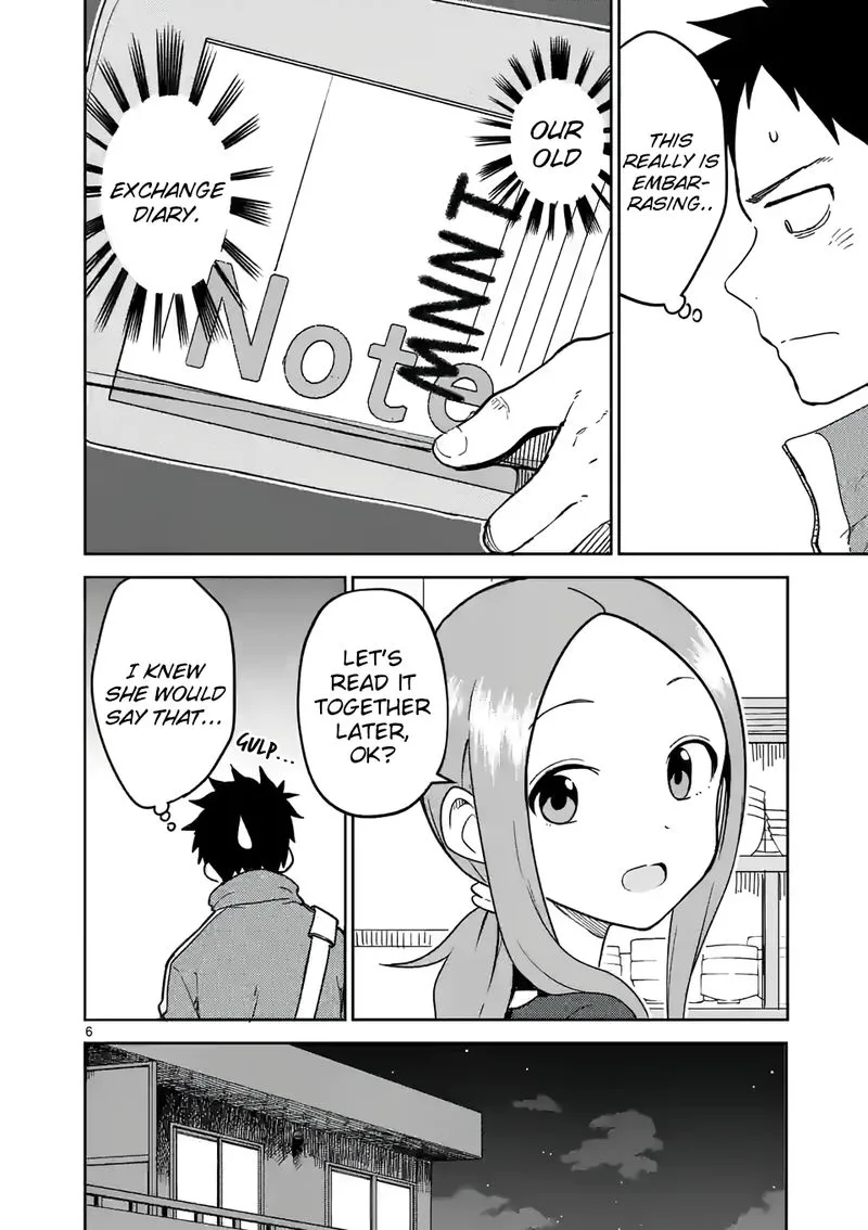Karakai Jouzu no (Moto) Takagi-san Chapter 214 page 6