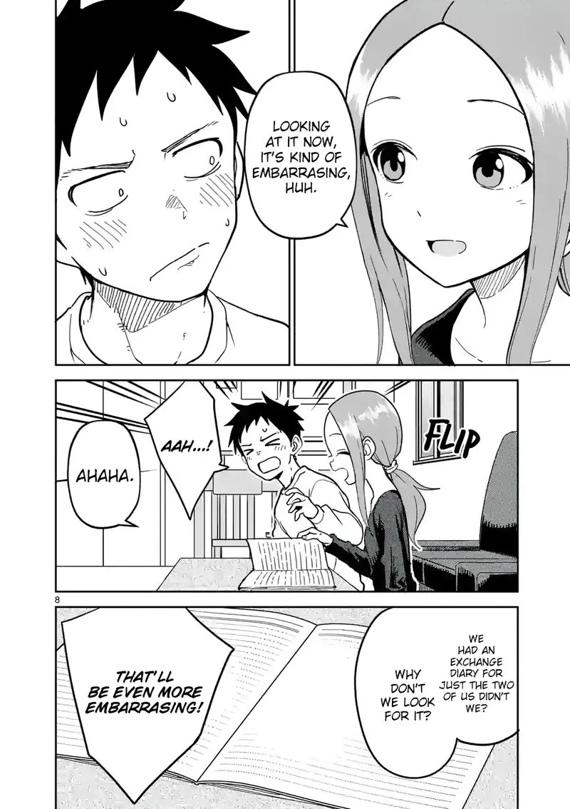 Karakai Jouzu no (Moto) Takagi-san Chapter 214 page 8
