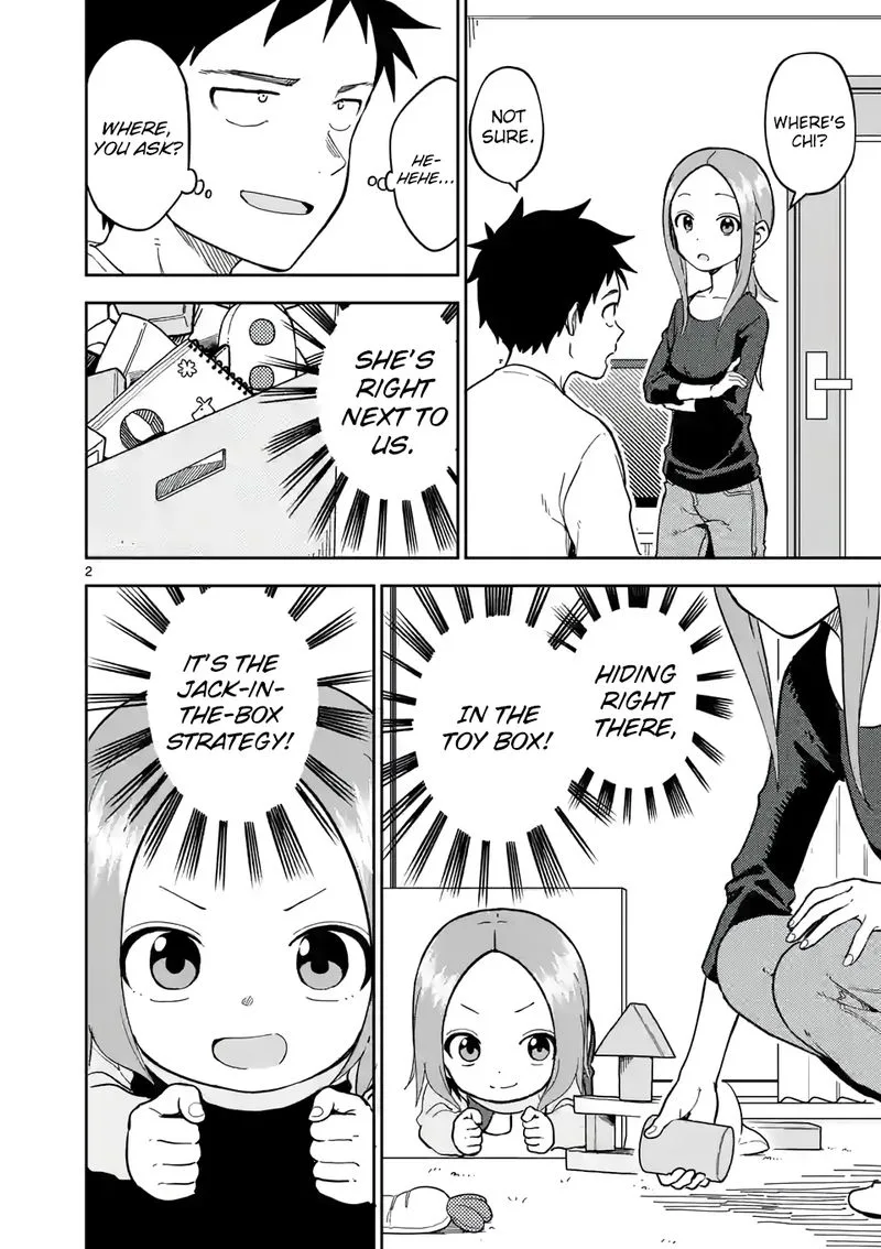 Karakai Jouzu no (Moto) Takagi-san Chapter 215 page 2