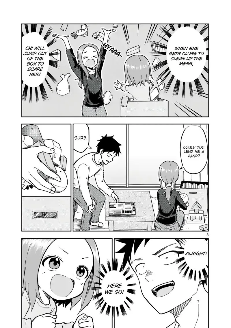 Karakai Jouzu no (Moto) Takagi-san Chapter 215 page 3
