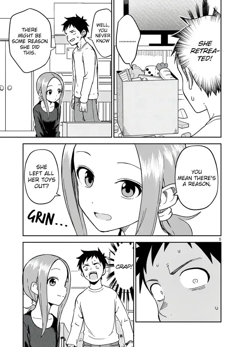Karakai Jouzu no (Moto) Takagi-san Chapter 215 page 5