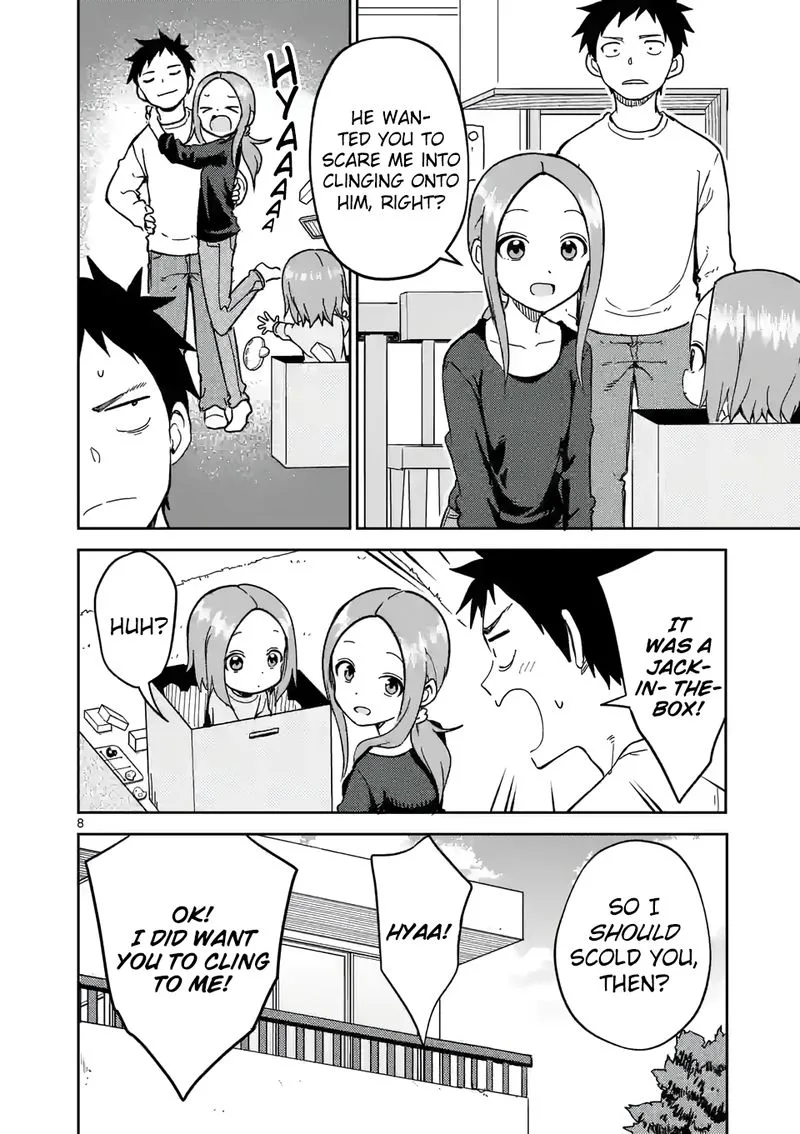 Karakai Jouzu no (Moto) Takagi-san Chapter 215 page 8