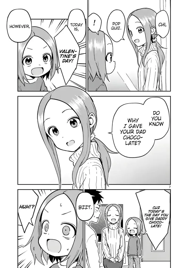 Karakai Jouzu no (Moto) Takagi-san Chapter 216 page 7