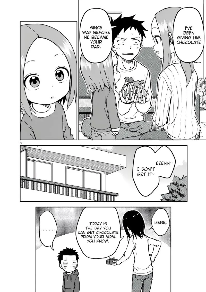 Karakai Jouzu no (Moto) Takagi-san Chapter 216 page 8