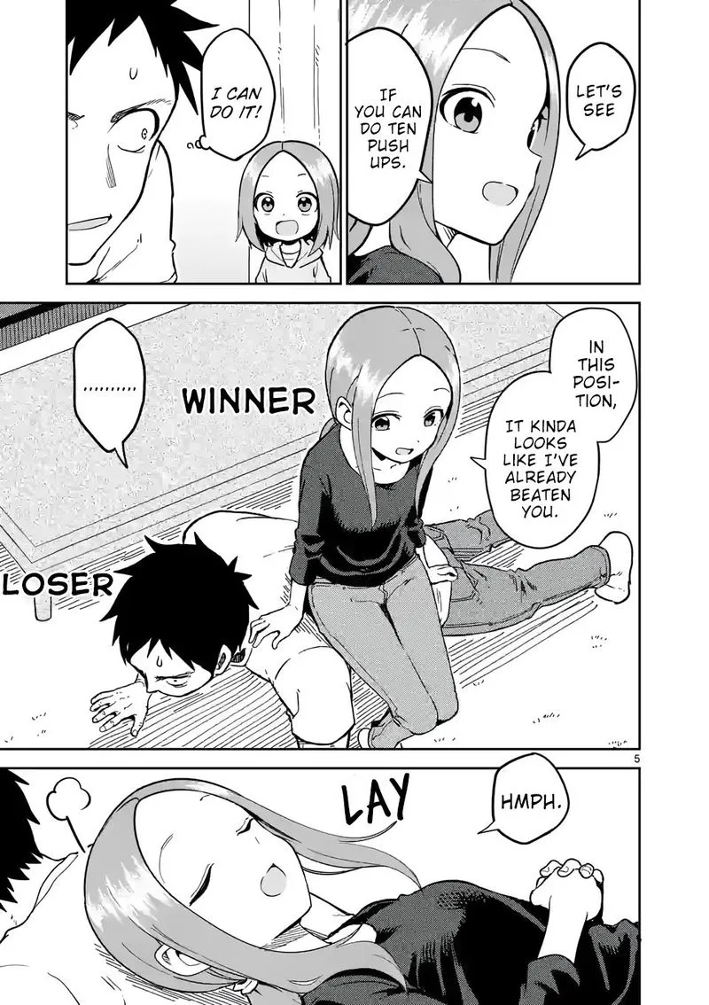 Karakai Jouzu no (Moto) Takagi-san Chapter 217 page 5