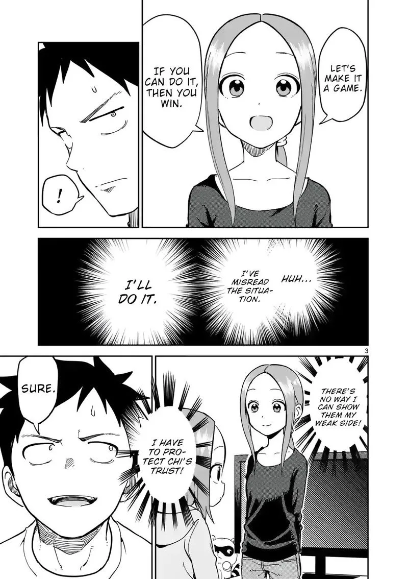 Karakai Jouzu no (Moto) Takagi-san Chapter 217 page 3