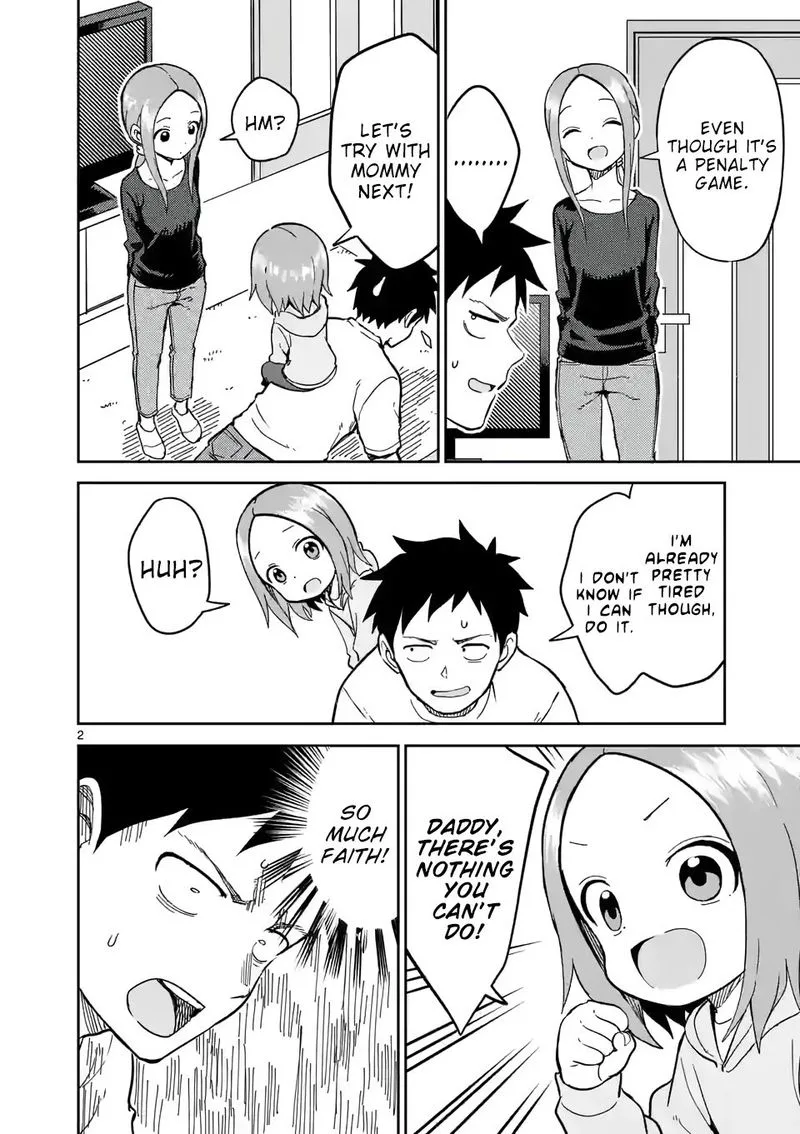 Karakai Jouzu no (Moto) Takagi-san Chapter 217 page 2