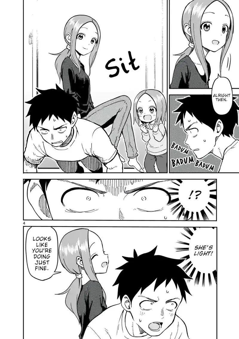 Karakai Jouzu no (Moto) Takagi-san Chapter 217 page 4