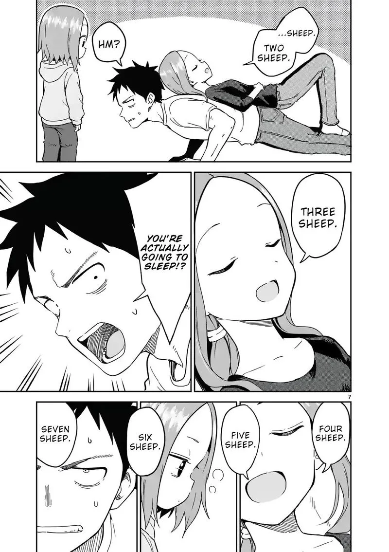 Karakai Jouzu no (Moto) Takagi-san Chapter 217 page 7