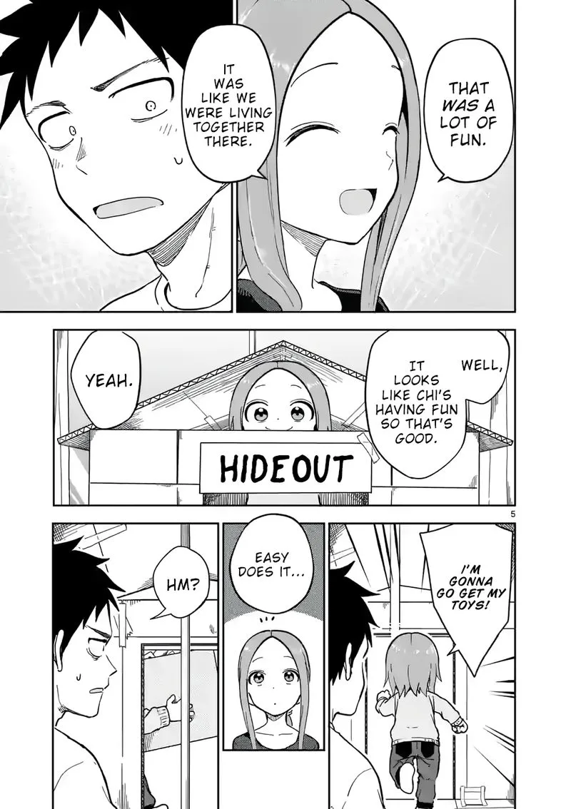 Karakai Jouzu no (Moto) Takagi-san Chapter 218 page 5