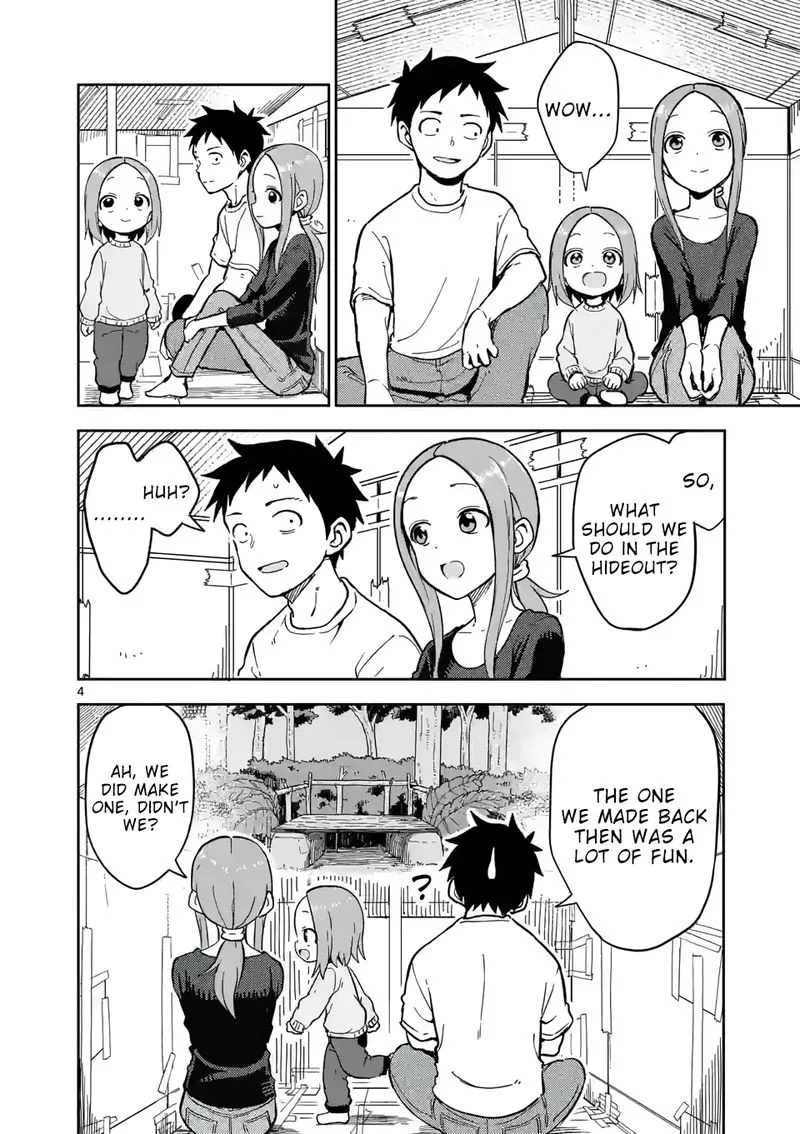 Karakai Jouzu no (Moto) Takagi-san Chapter 218 page 4