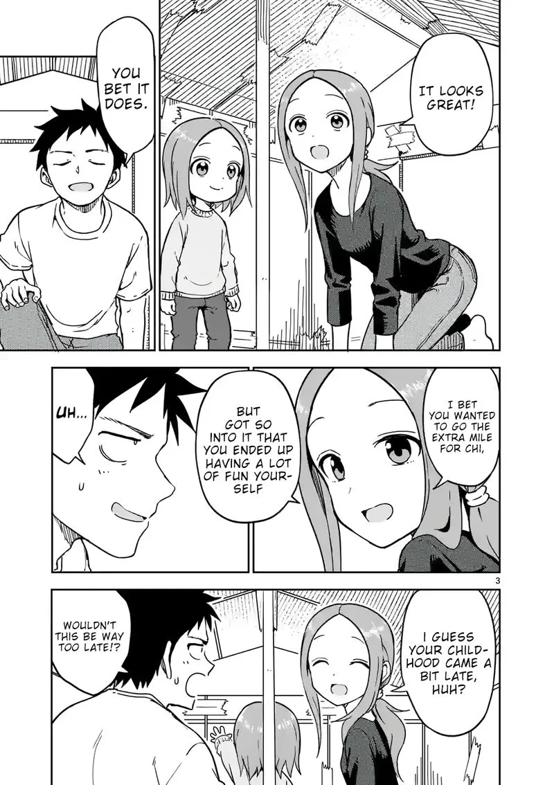 Karakai Jouzu no (Moto) Takagi-san Chapter 218 page 3