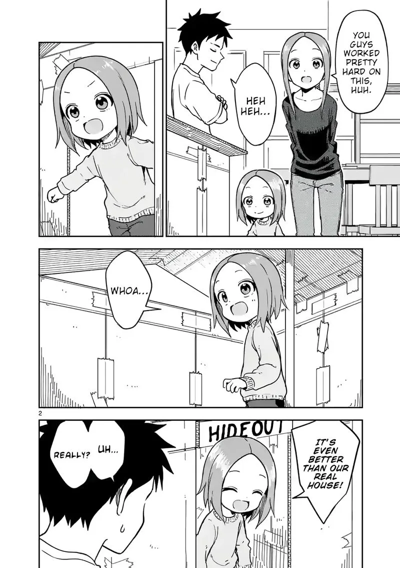 Karakai Jouzu no (Moto) Takagi-san Chapter 218 page 2
