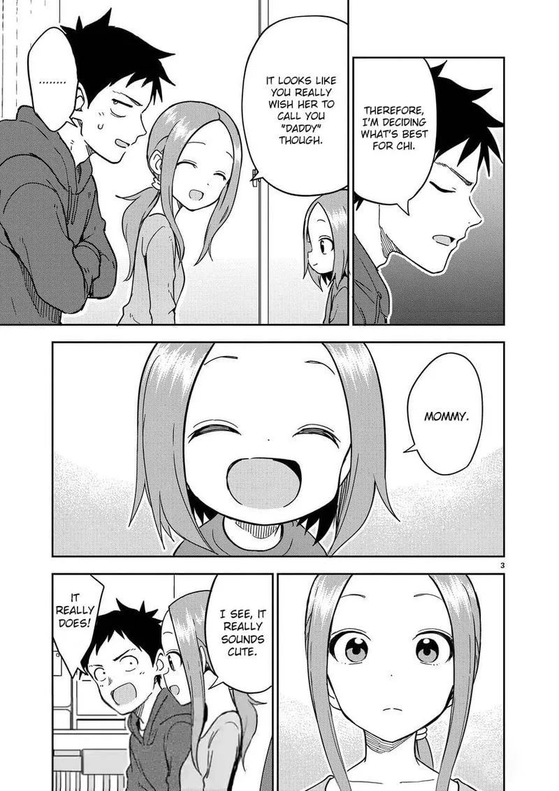 Karakai Jouzu no (Moto) Takagi-san Chapter 219 page 3