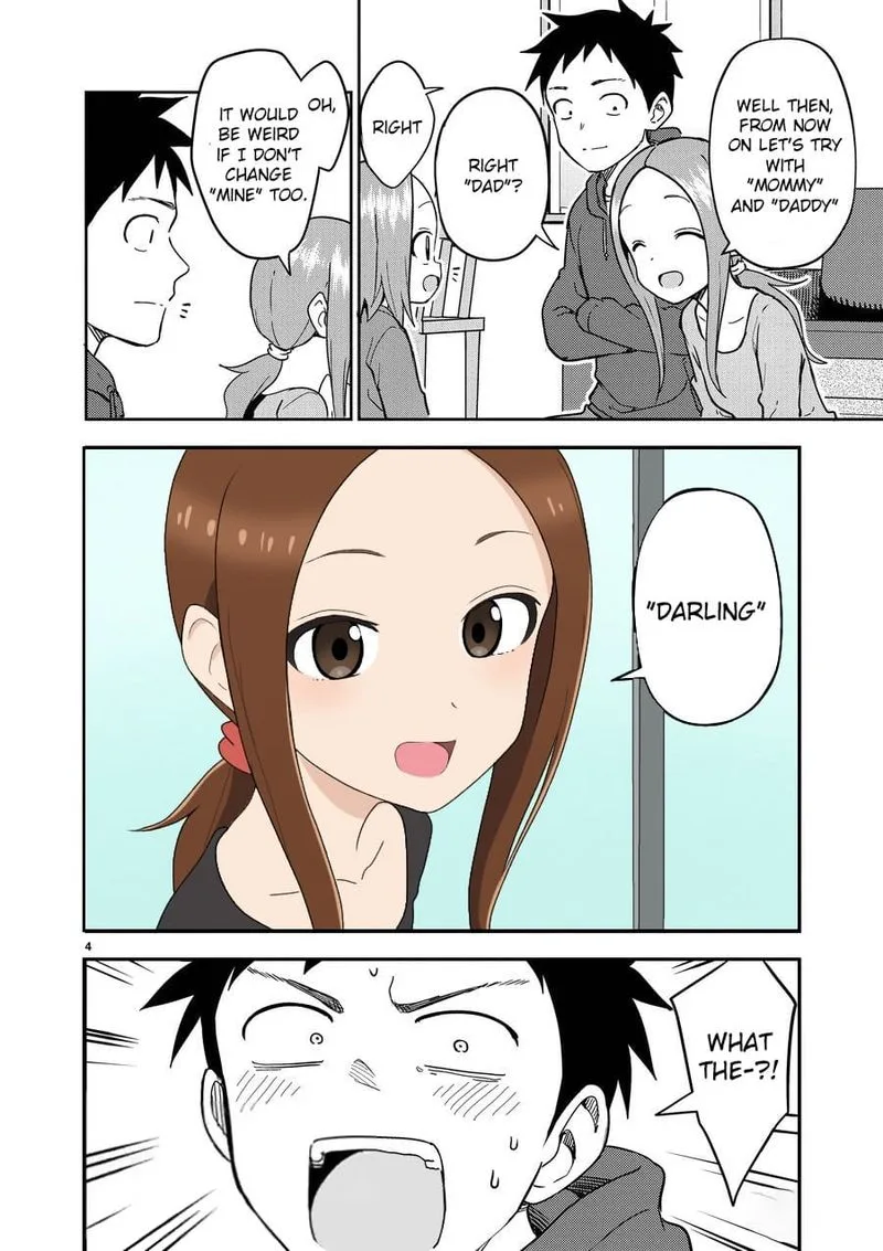 Karakai Jouzu no (Moto) Takagi-san Chapter 219 page 4