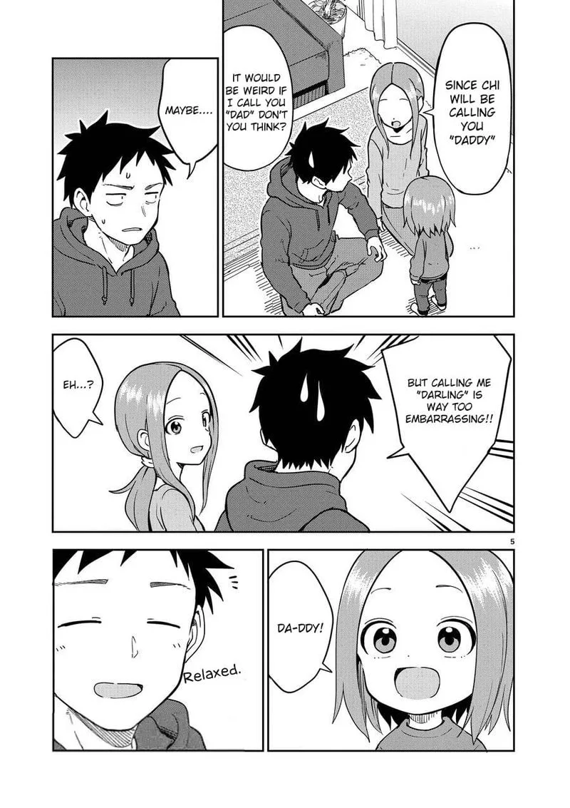 Karakai Jouzu no (Moto) Takagi-san Chapter 219 page 5
